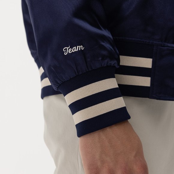 Benjamin Barker BBRC Team Varsity Jacket (Red) - Picture 2 of 5